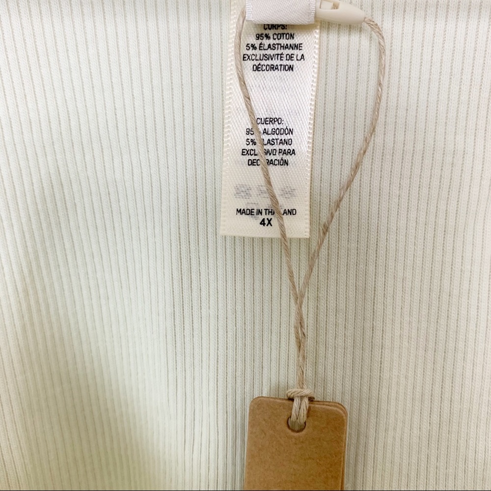 SKIMS Bone Ribbed Cotton Tank - Picture 8 of 12